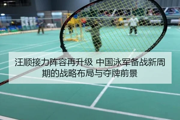 汪顺接力阵容再升级 中国泳军备战新周期的战略布局与夺牌前景